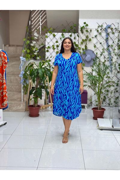 Punta Otantik Pss12336 Viscose Magic Dress