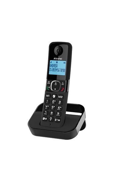 Mug Iced Telefon Fix Wireless Alcatel F860 Negru