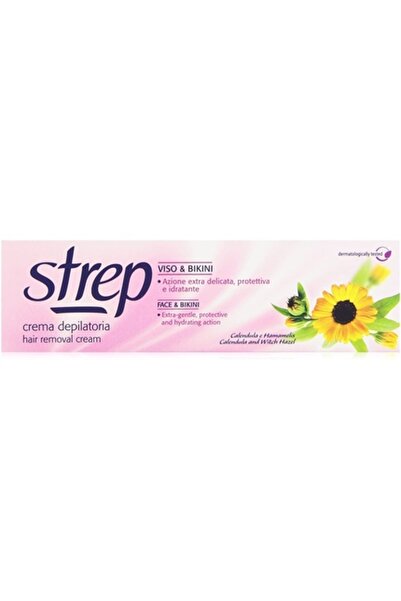 StrepNaz Κρέμα αποτρίχωσης προσώπου και μπικίνι Strep 75ml