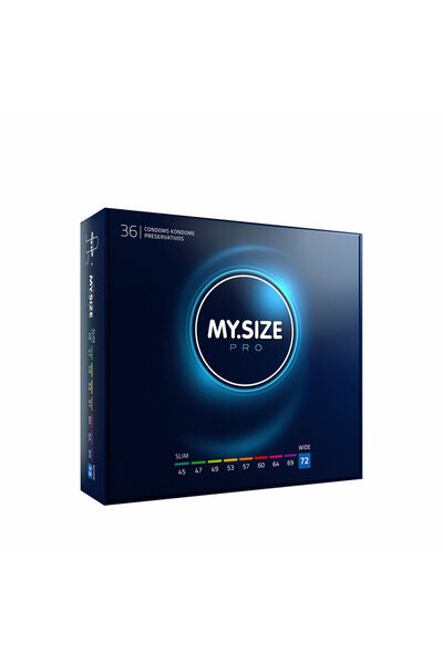 Mysize PRO Prezervative, MY SIZE PRO, 72 mm, 36 bucăți