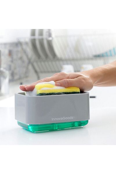 InnovaGoods 2-in-1 soap dispenser, Pushoap InnovaGoods, 330 ml
