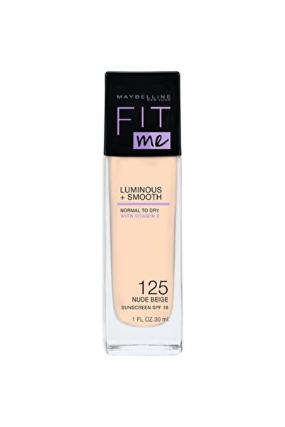 Maybelline New York Fond de ten lichid, Maybelline, Fit Me, 30ml, 125 Nude Beige