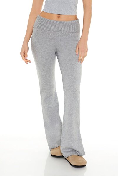 Forever 21 Rhinestone Triko Pantolon