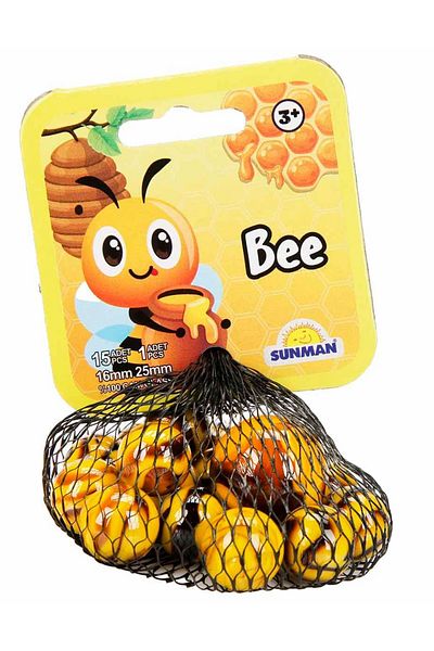PopŞeker Old Generation Toy: Bee Bee Yellow Lime