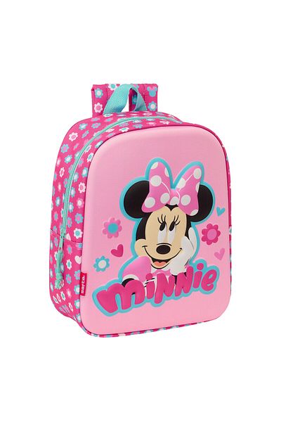 Doc Johnson 3D Backpack for Kids Minnie Mouse Pink 22 x 27 x 10 cm
