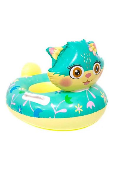 BaoBao Inflatable children's pool Baobao 70x65 cm 3D cat with seat and handles, color depending on stock