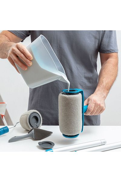 InnovaGoods Refillable, drip-proof roller set, 5 pieces