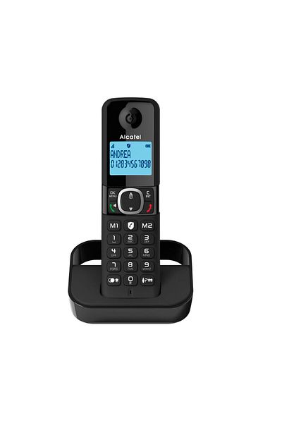 Mug Iced Telefon Fix Wireless Alcatel F860 Negru