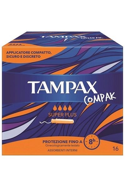 TAMPAX Tampax Compak Super Plus tampons, white