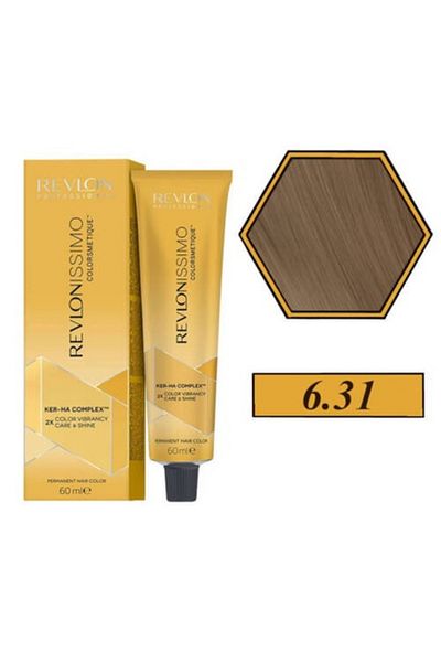Revlon Revlon Revlonissimo Colorsmetique Hair Dye 60ml, Shade 6.31