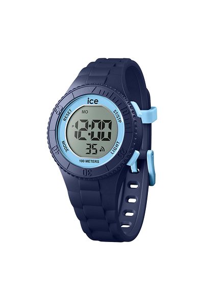 Icewatch Ceas Unisex Ice-Watch ICE Digit Duo, 35 mm, Albastru