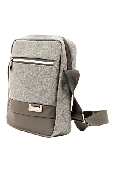 Lamonza Chrome Shoulder Bag Model 2, 22x7x25, Gray