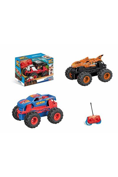 Hansaplast Remote-controlled car, Hot Wheels, mini Monster Truck, 1:28