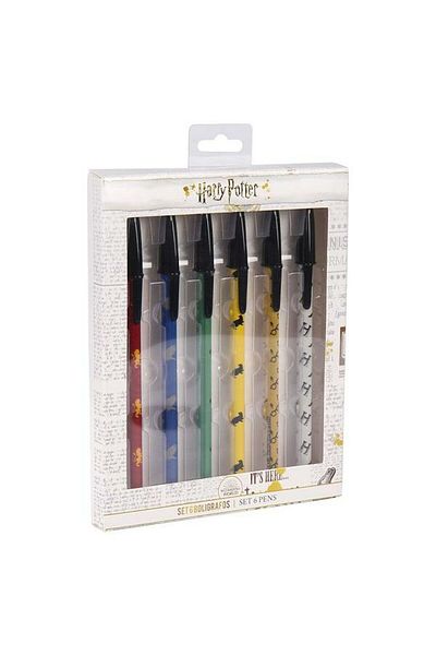 Boston Harry Potter pen set, 6 pieces, multicolor