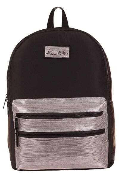 KAUKKO Rucsac de școală negru pentru fete Magic Dreams cu patru compartimente (școală primară+liceu) - K1813