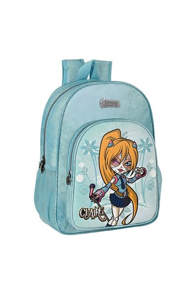 FURLA Ghiozdan școlar Catrinas Claire, Noelia și Lila, albastru (33 x 42 x 14 cm)