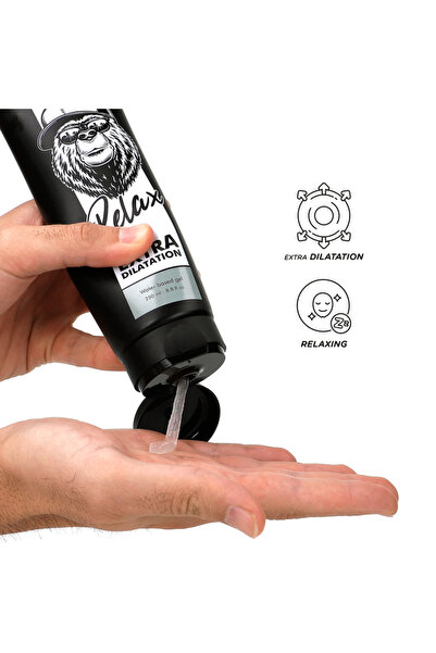 BLACK HOLE Gel pe bază de apă pentru dilatare anală 250 ml