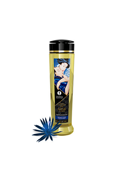 Shunga Ulei de masaj erotic, Midnight Flower, 240 ml