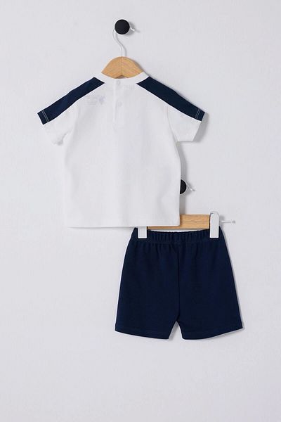U.S. Polo Assn. U.S Polo Assn Baby Boy 2-Piece Set - White/Red
