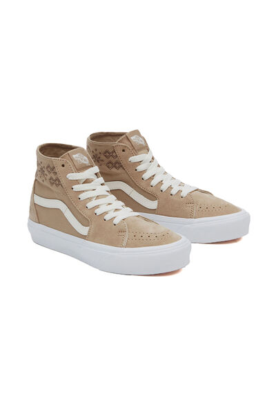 Vans Sk8-Hi Tapared Women's Casual Shoes VN0009QP4MG1 Brown