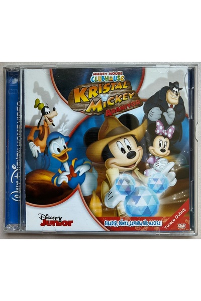 Disney Kristal Mickey Aranıyor Vcd (Orijinal Dönem Baskı Vcd)