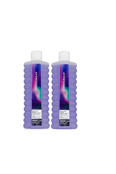 AVON Spuma de baie Senses Dancing Skies 2x500 ml