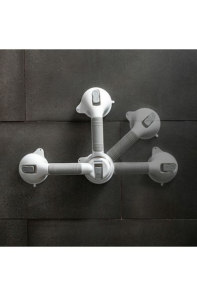 InnovaGoods Bathroom Safety Handle, InnovaGoods, Double Angular