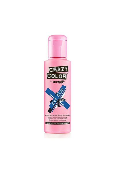 Galatea Treasures Vopsea Semi-Permanentă Crazy Color Nº 59 Sky Blue 100 ml