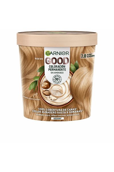 Garnier Vopsea Permanentă, Garnier, 7.0 Blond Închis