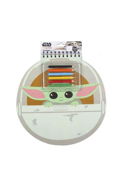 Scottex Set papetărie The Mandalorian, caiet, 30x30x1 cm