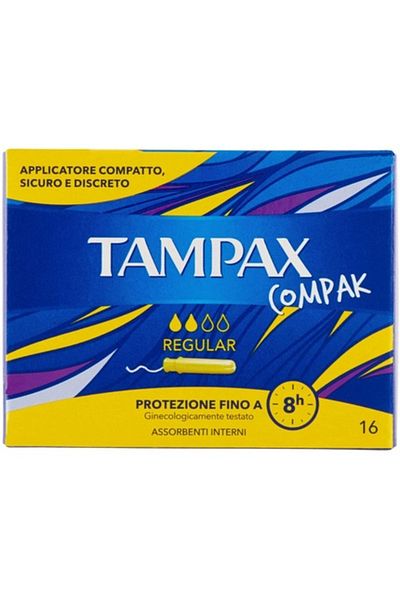 TAMPAX Internal tampons, Tampax Compak Regular, 22 pieces