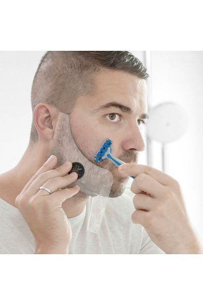 InnovaGoods InnovaGoods beard template for shaving, transparent
