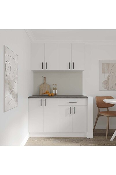 haaus.ro Ντουλάπι βάσης Haaus Karo, 2 πόρτες, λευκό, 60 x 50 x 80 cm