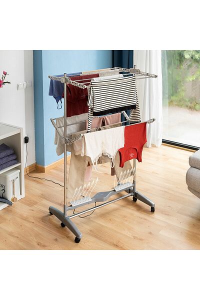 InnovaGoods InnovaGoods Dryllon 24 W 12 Bars Foldable Electric Dryer Grey