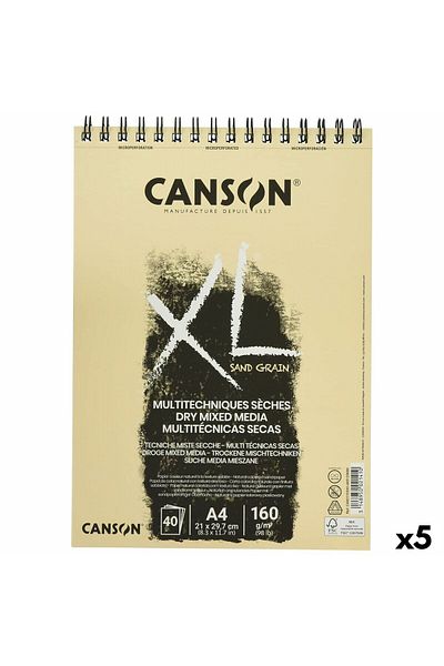 Canson Bloc desen Canson XL Sand A4 40 coli 160 g/m2