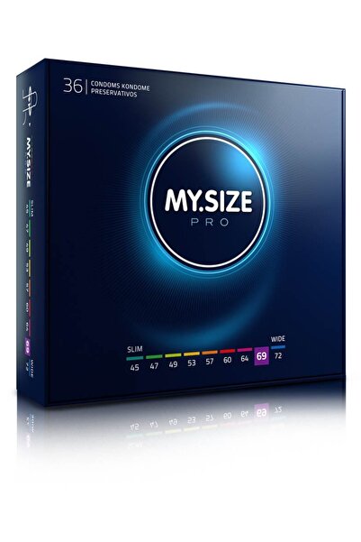 Mysize PRO Condoms, My Size Pro, 69 mm, 36 pieces