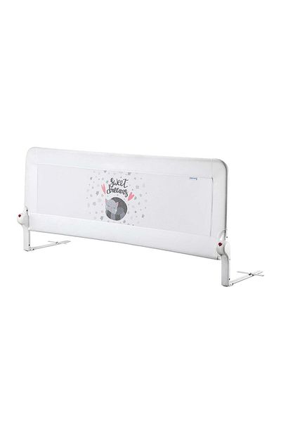 GUİMO Bed Guard, Guimo, 150x48 Cm, Sweet Dreams, Cat Decor, White