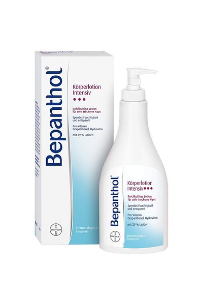 Bayer Loțiune de corp, Bayer, Bepanthol Intensive, efect intensiv de hidratare și reparare, 400 ml