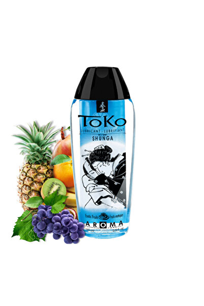 Shunga Toko Aroma Lubrifiant Fructe Exotice 165ml