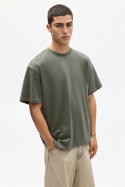 Pull & Bear Heavy weight short sleeve T-shirt