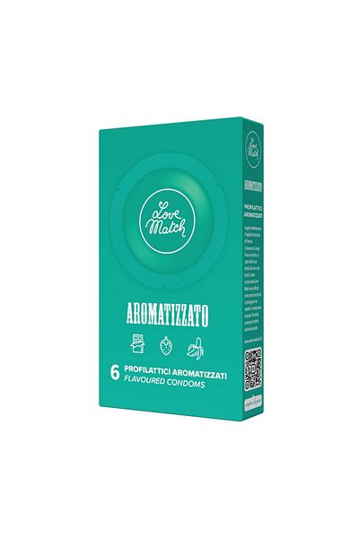 Lovewatch Flavored condoms, 6 pieces, various flavors