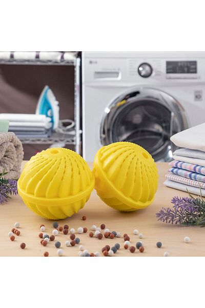 InnovaGoods Delieco Laundry Balls without Detergent, Set of 2 units