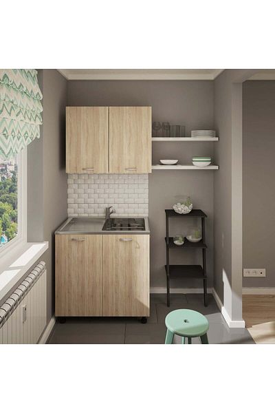 haaus.ro Haaus Toro Sink Cover, Sonoma Oak, 80 x 50 x 82 cm