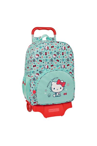Hello Kitty Hello Kitty Sea Lovers Wheeled School Backpack Turquoise 33 x 42 x 14 cm