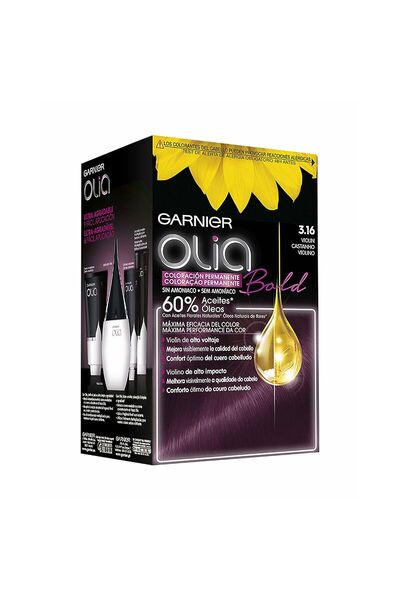 Garnier Garnier Olia permanent hair dye 3.16 Violin, 1 pc.