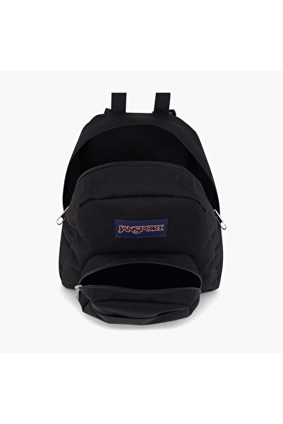 Jansport Solid Backpack with Adjustable Straps and Zip Closure - 60.02x39.7x45.72 cms