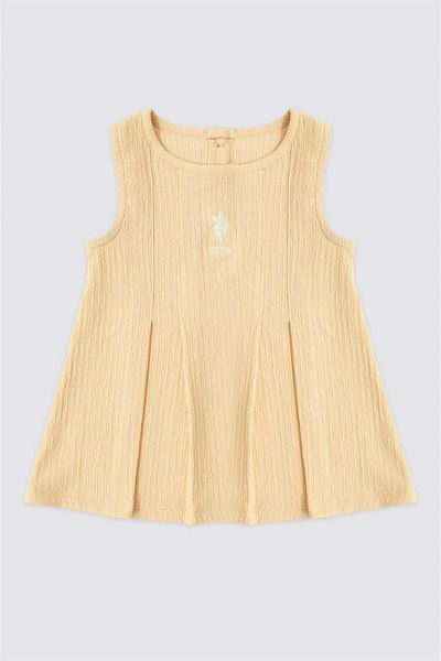 U.S. Polo Assn. Us polo baby girl short sleeve t-shirt set - mint