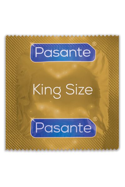 PASANTE Preservative, Pasante King Size XL, natural, 60 mm x 205 mm