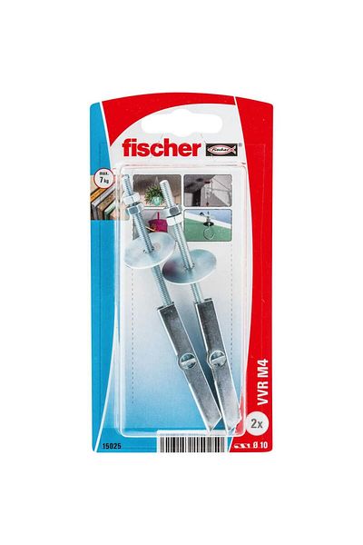 Fischer Buloane Fischer VVR M4K 15025 Metal, 2 bucăți