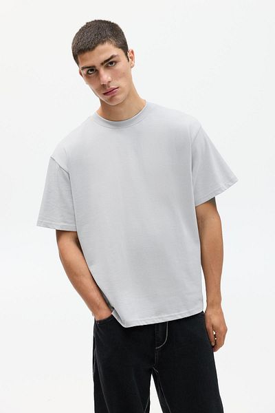 Pull & Bear Heavy weight short sleeve T-shirt